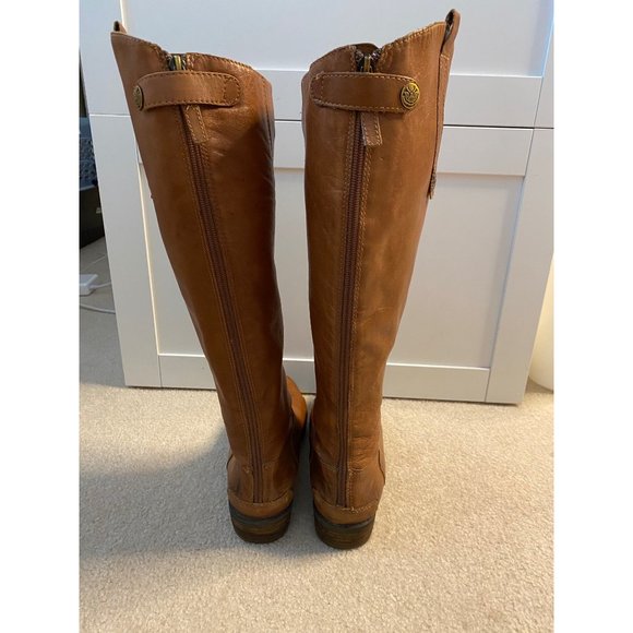 Sam Edelman Penny Riding Leather Boots 9.5 Tan - Picture 5 of 16